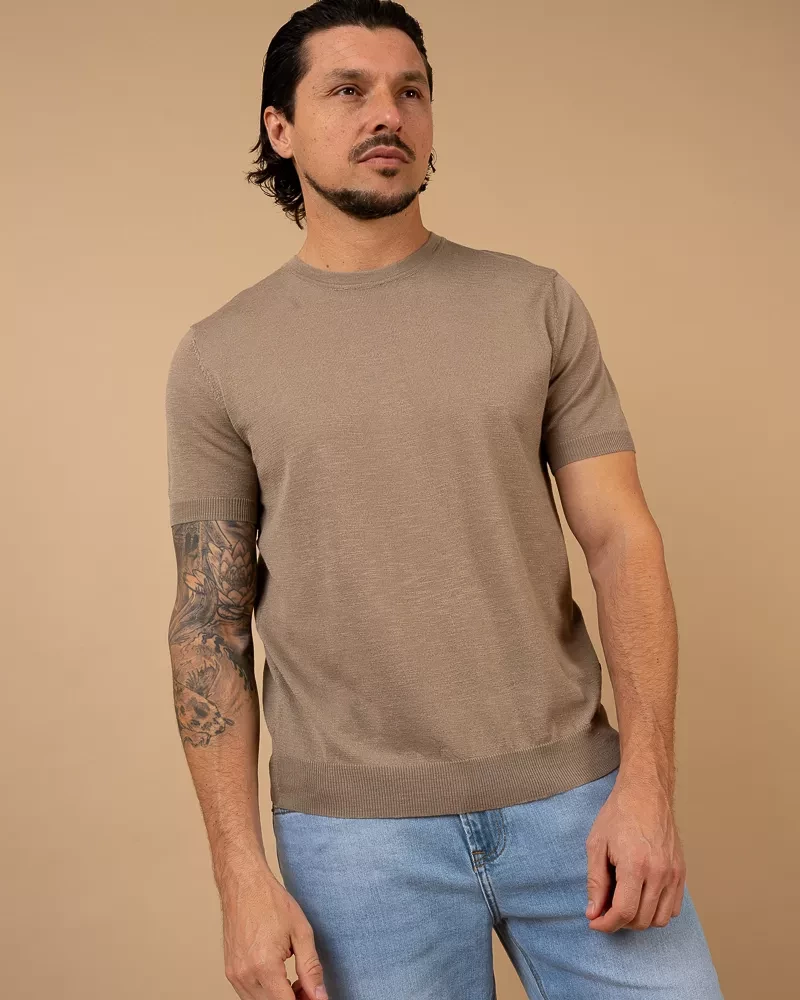 T-shirt maille