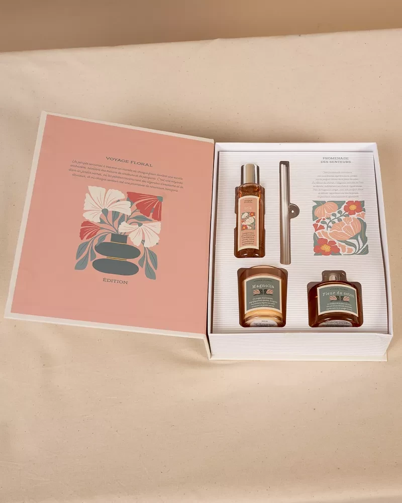 Livre coffret bougie