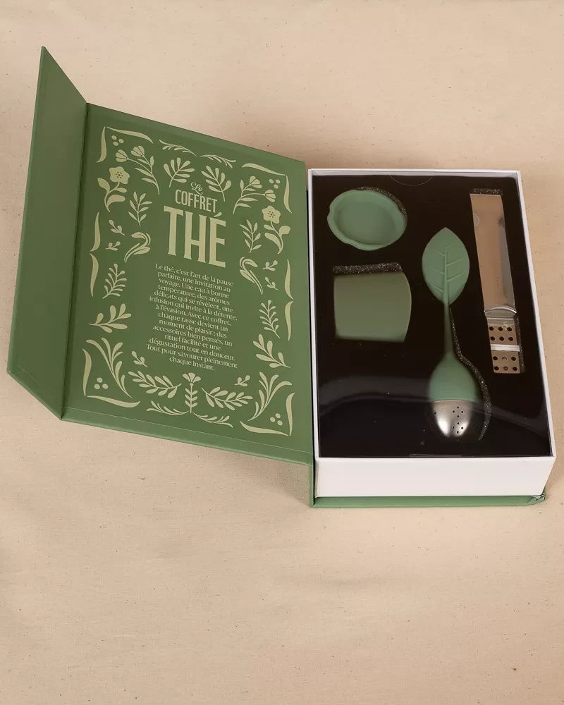 Livre coffret thé