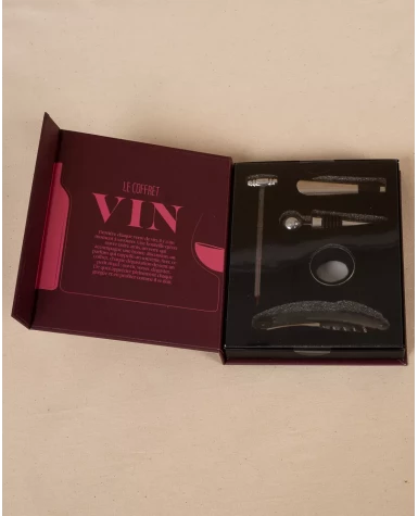 Livre coffret vin