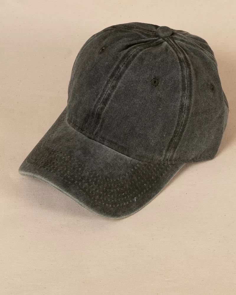 Casquette délavée