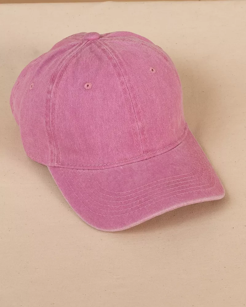 Casquette délavée