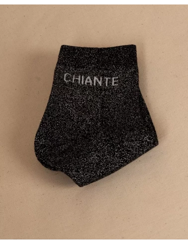 Chaussettes lurex message