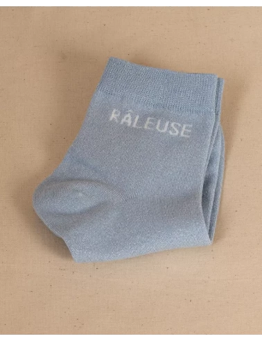 Chaussettes lurex message