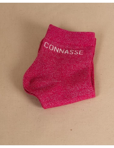 Chaussettes lurex message