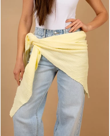 Foulard gaze de coton