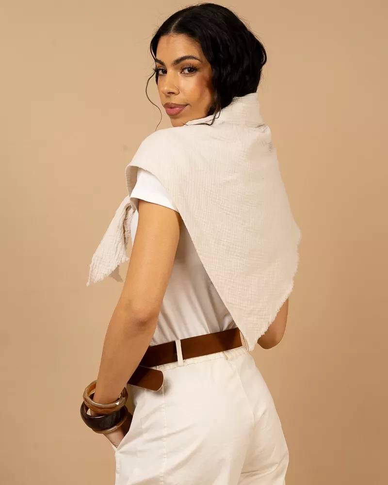 Foulard gaze de coton
