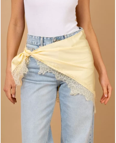 Foulard paréo satiné Foulard paréo satiné