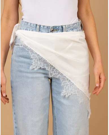 Foulard paréo satiné