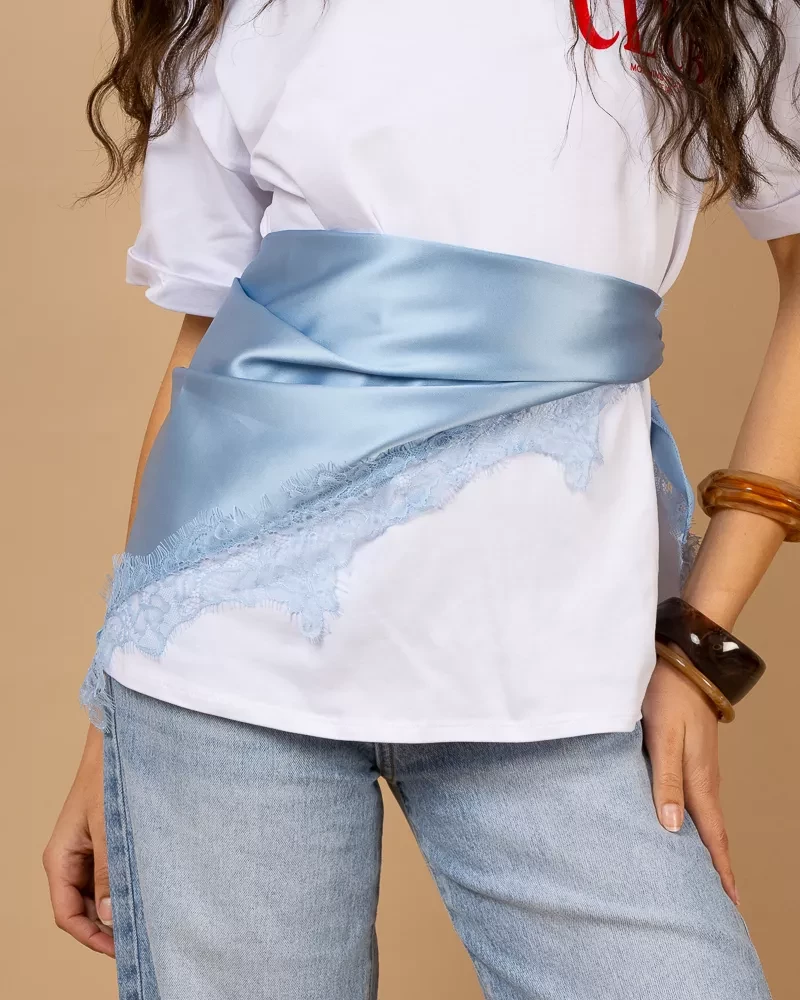 Foulard paréo satiné