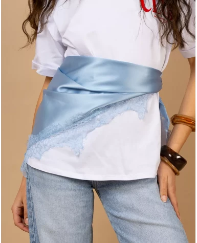 Foulard paréo satiné