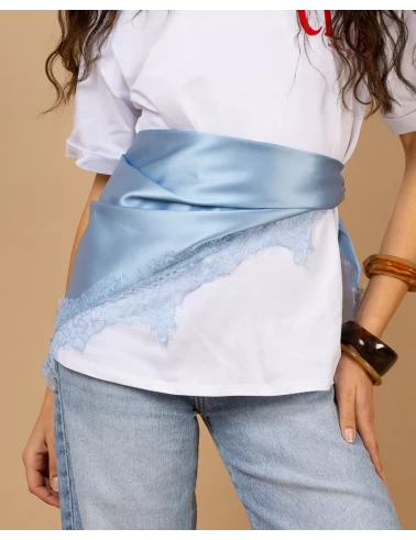 Foulard paréo satiné