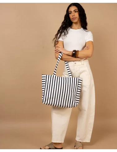 Sac rayée éponge