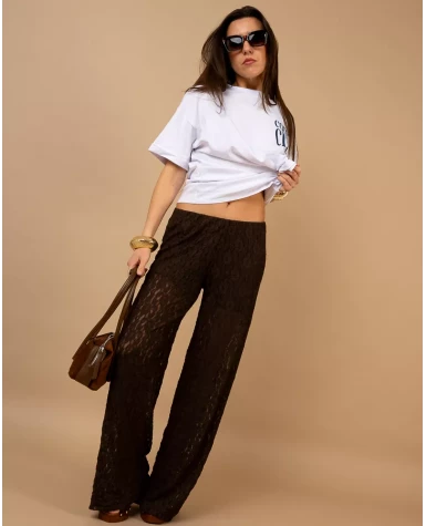 Pantalon dentelle