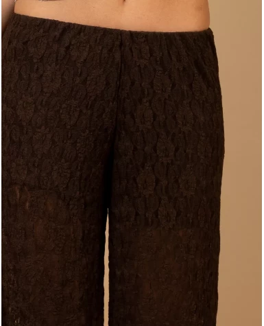 Pantalon dentelle