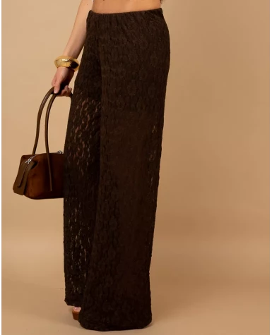 Pantalon dentelle