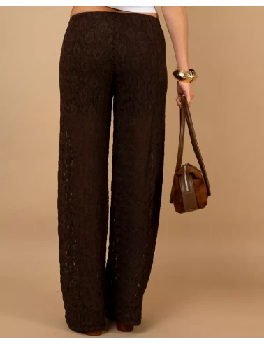 Pantalon dentelle
