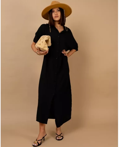 Robe longue chemise