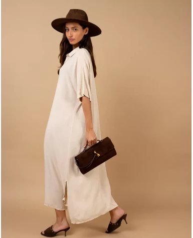 Robe longue chemise