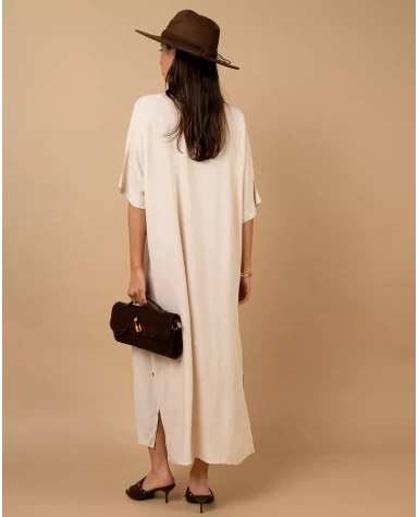 Robe longue chemise