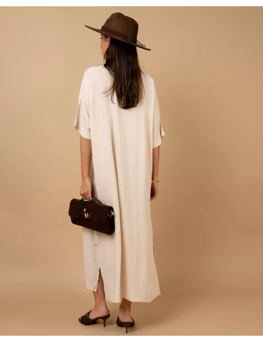 Robe longue chemise