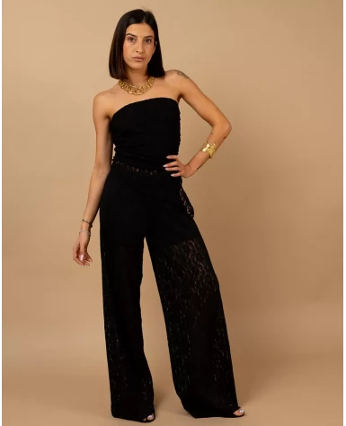Pantalon dentelle