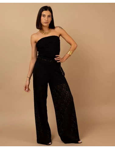 Pantalon dentelle