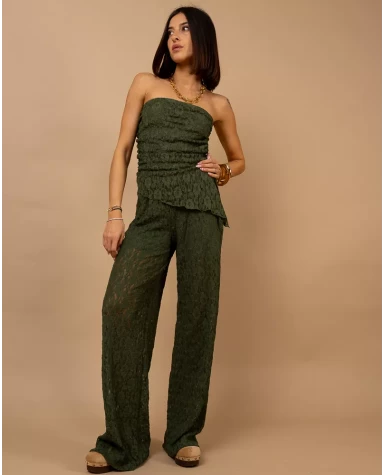 Pantalon dentelle