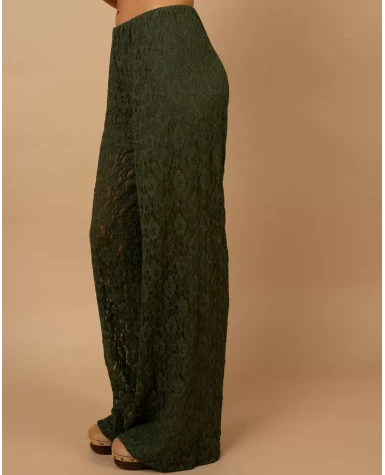 Pantalon dentelle