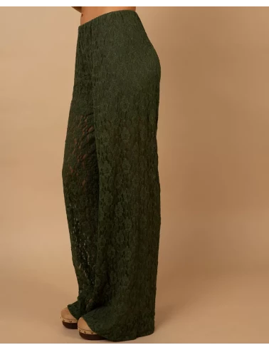 Pantalon dentelle
