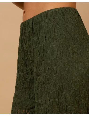 Pantalon dentelle