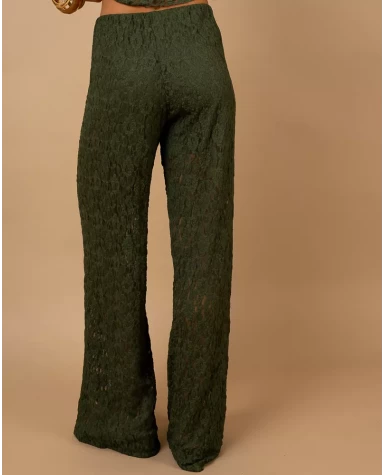 Pantalon dentelle