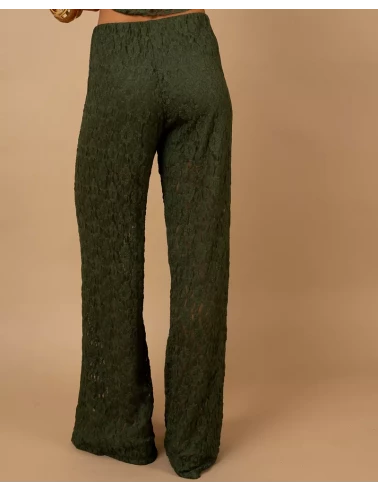 Pantalon dentelle
