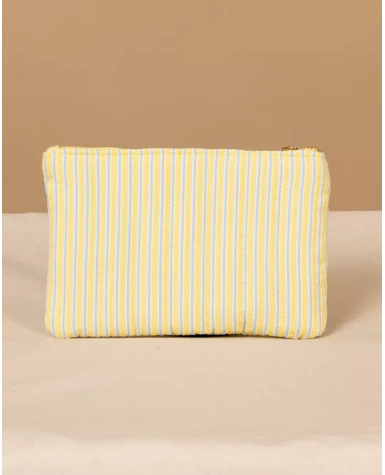 Pochette rayée amour