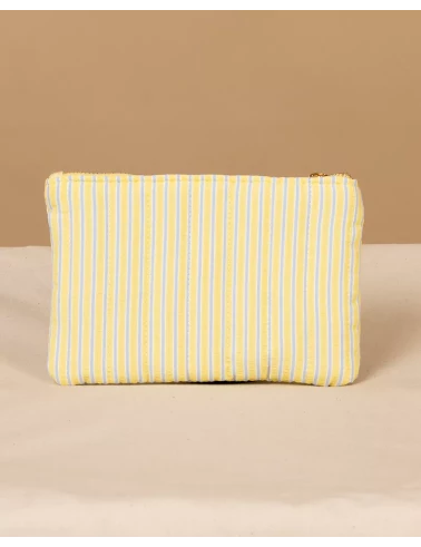 Pochette rayée amour