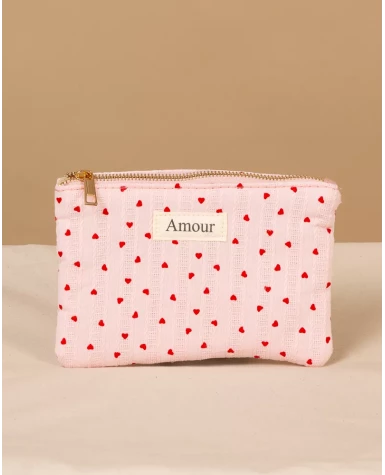 Pochette cœur amour