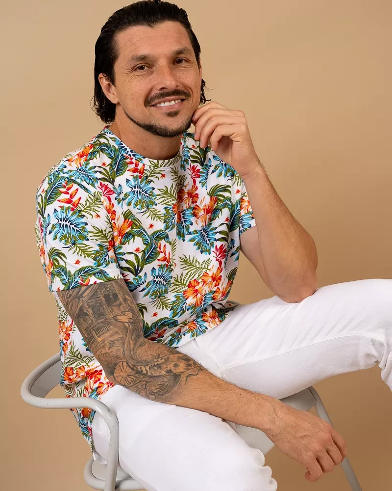 T-Shirt Fleurs