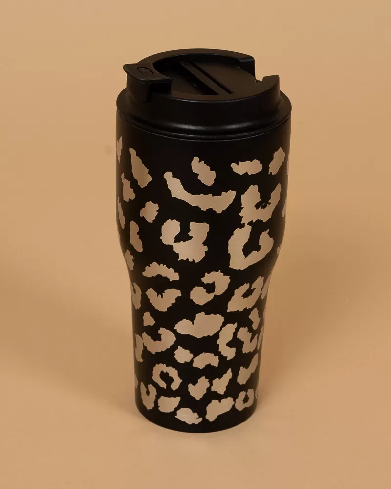 Mug transport léopard