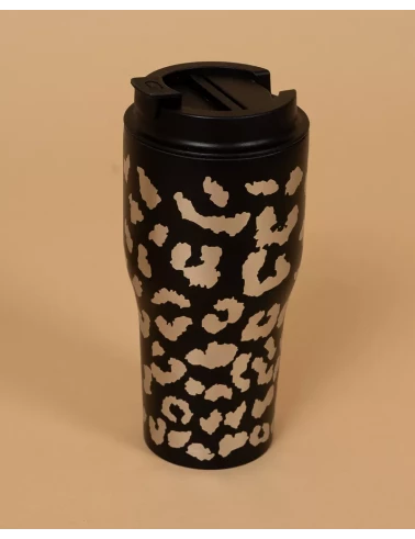 Mug transport léopard