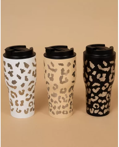 Mug transport léopard