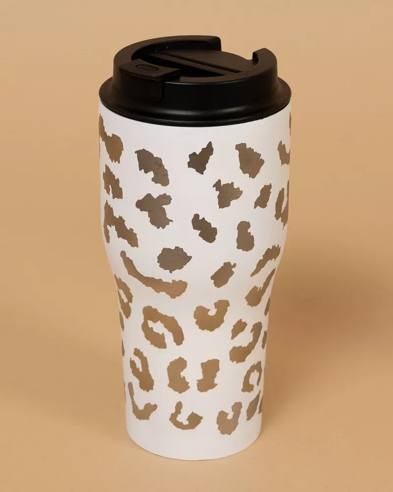 Mug transport léopard