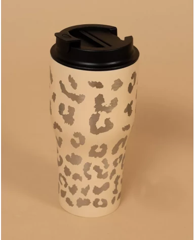 Mug transport léopard