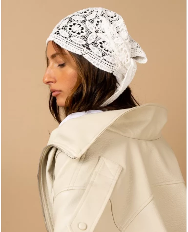Foulard macramé