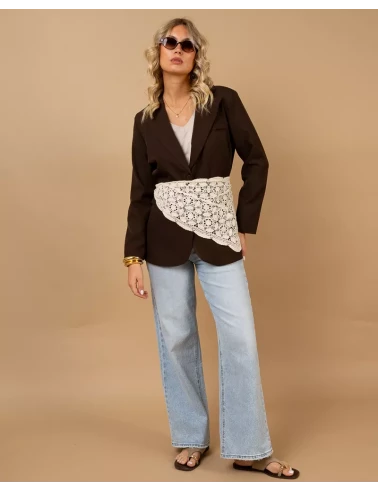 Foulard macramé