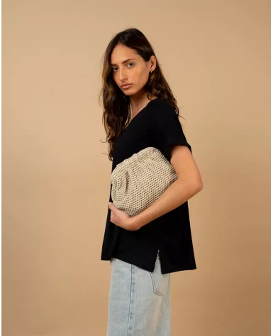 T-shirt oversize viscose