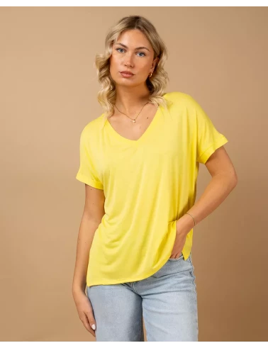 T-shirt oversize viscose