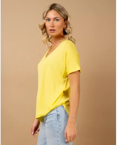 T-shirt oversize viscose