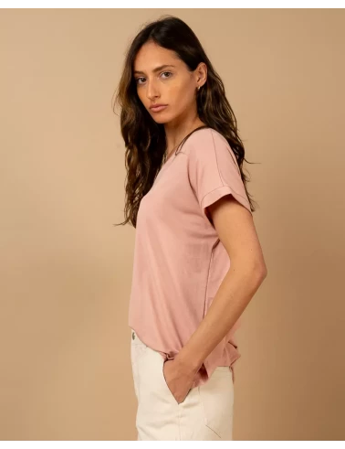 T-shirt oversize viscose