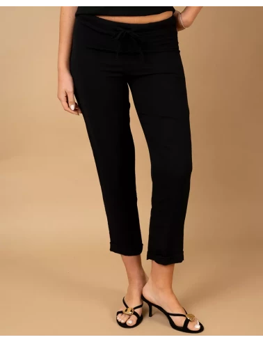 Pantalon revers fluide
