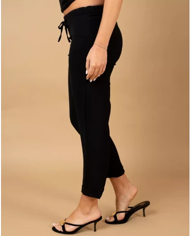 Pantalon revers fluide